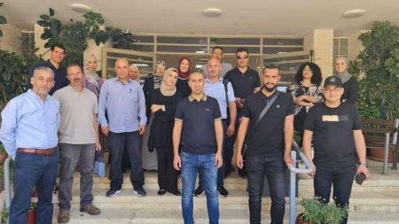 حورة : جولة تعليمية لمدراء المدارس الابتدائية في مدينة القدس. 